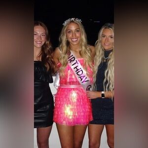 QUEEN OF SPARKLES FRINGE SET